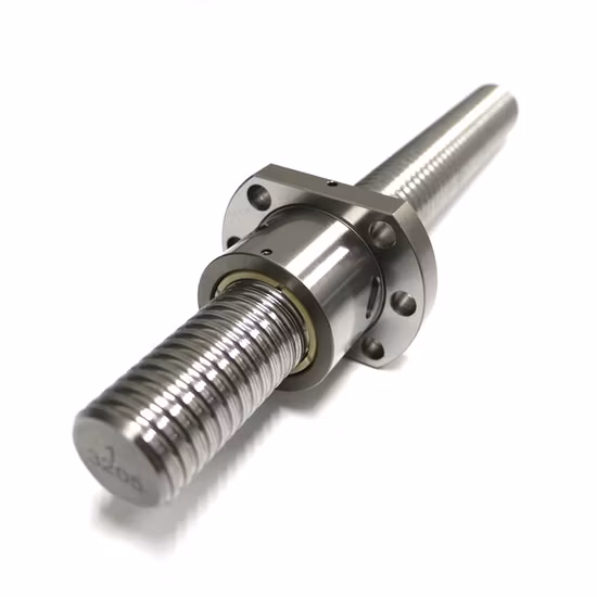 15 Jahre professionelles chinesisches Fabrikangebot, CF53-Material, C7-Toleranz, kundenspezifische Kugelumlaufspindel, Wellenende, maschinell bearbeitete Kugelumlaufspindel mit linearer Bewegung